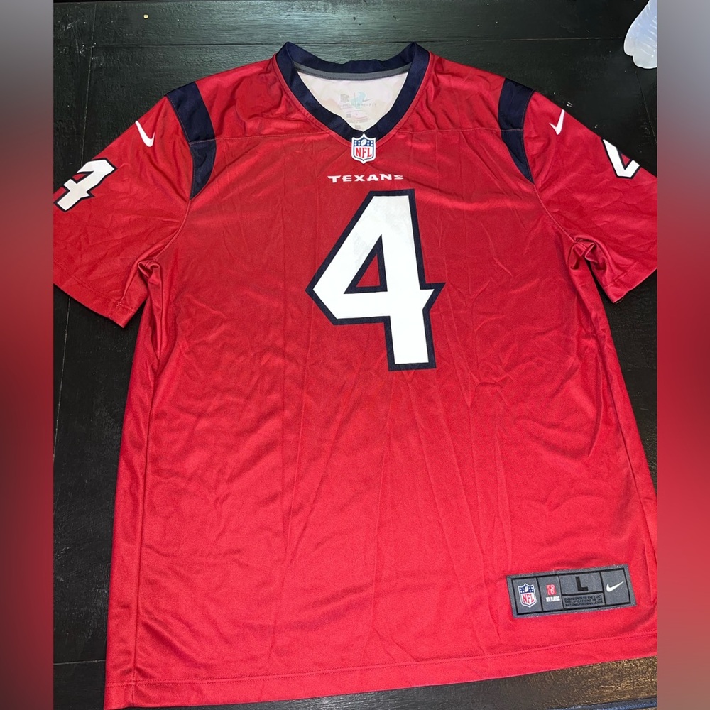 Deshaun Watson Nike Red Houston Texans Jersey